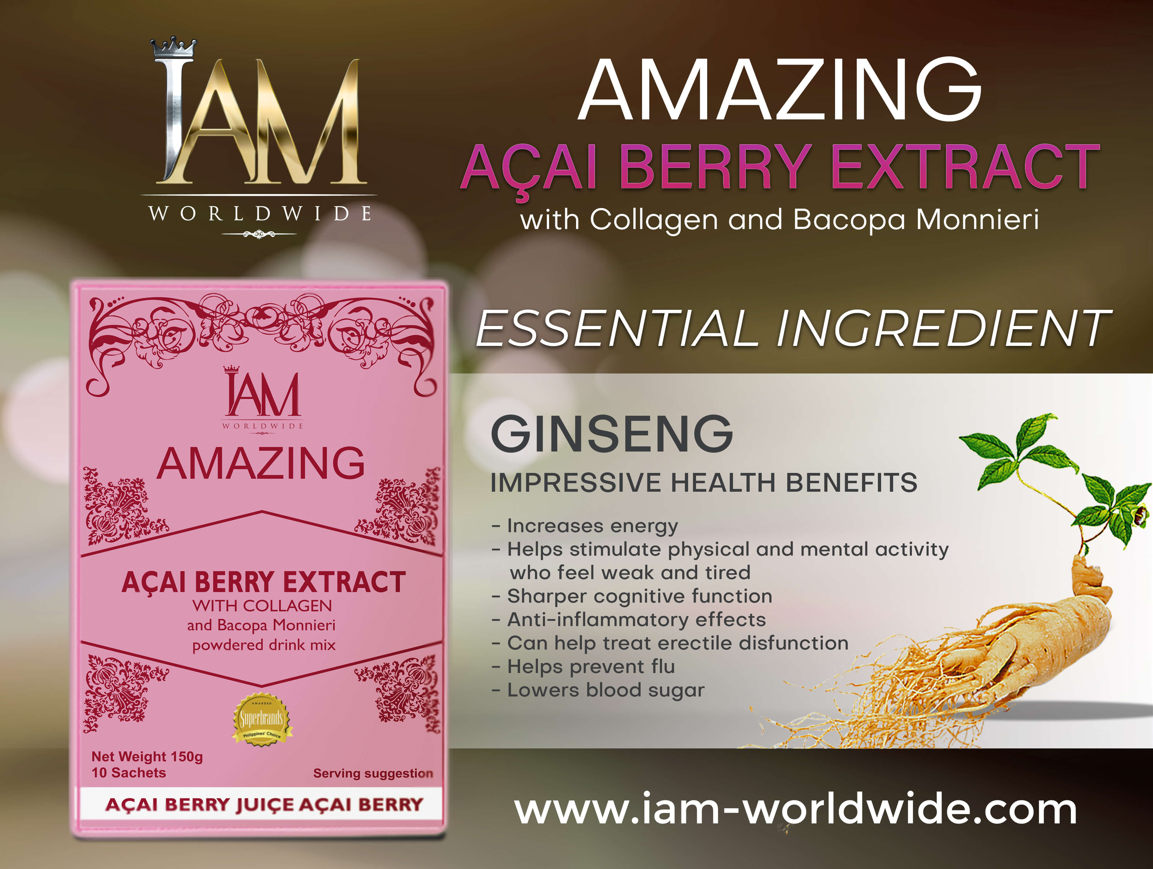 Acai Berry Extract IAM Worldwide Acai Berry Extract IAM Worldwide
